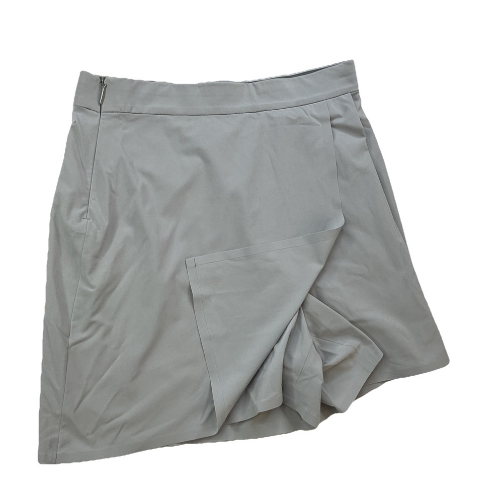 Athleta Planner Skort Skirt Women Sz 0 Light Grey Golf Tennis Athletic 291726